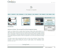 Tablet Screenshot of omatics.com